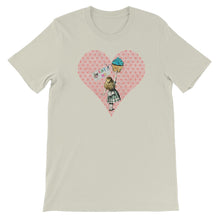 Load image into Gallery viewer, Alice in Wonderland Gift - Eat Me Design - Unisex Short Sleeve T-Shirt