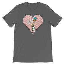 Load image into Gallery viewer, Alice in Wonderland Gift - Eat Me Design - Unisex Short Sleeve T-Shirt