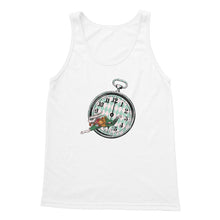 Load image into Gallery viewer, Alice in Wonderland T-shirt - White Rabbit I'm Late I'm Late - Soft style Tank Top