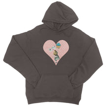 Load image into Gallery viewer, Alice in Wonderland Eat Me Hoodie - Vintage Style Alice Gift