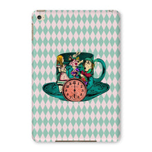 Load image into Gallery viewer, Alice in Wonderland iPad Case - Mad Hatter's Tea Party