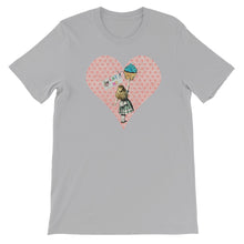 Load image into Gallery viewer, Alice in Wonderland Gift - Eat Me Design - Unisex Short Sleeve T-Shirt