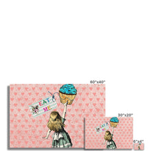 Load image into Gallery viewer, Alice in Wonderland - Eat Me  Fine Art Print