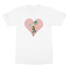 Load image into Gallery viewer, Alice in Wonderland T-Shirt - Heart Shaped Design - Softstyle T-Shirt