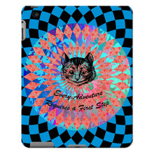 Load image into Gallery viewer, Cheshire Cat  Unique Tablet Case - Every Adventure Requires a First Step