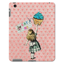 Load image into Gallery viewer, Alice in Wonderland Tablet Case - Eat Me - Vintage Style Gift Idea
