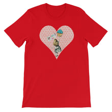 Load image into Gallery viewer, Alice in Wonderland Gift - Eat Me Design - Unisex Short Sleeve T-Shirt