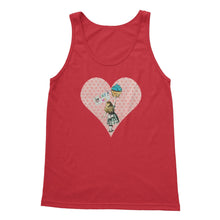 Load image into Gallery viewer, Alice in Wonderland Heart Shaped T-shirt - English Tea Time Gift