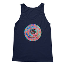 Load image into Gallery viewer, Alice in Wonderland Cheshire Cat T- Shirt - Soft Style Tank Top