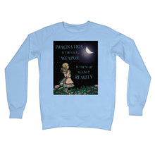 Load image into Gallery viewer, War against reality Crew Neck Sweatshirt