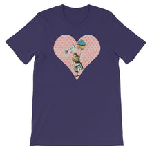 Load image into Gallery viewer, Alice in Wonderland Gift - Eat Me Design - Unisex Short Sleeve T-Shirt