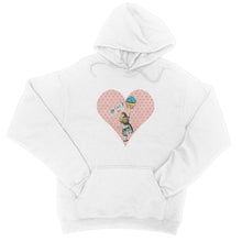 Load image into Gallery viewer, Alice in Wonderland Eat Me Hoodie - Vintage Style Alice Gift