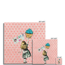 Load image into Gallery viewer, Alice in Wonderland - Eat Me  Fine Art Print
