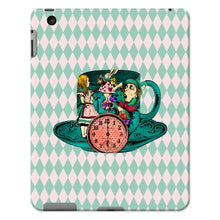 Load image into Gallery viewer, Alice in Wonderland iPad Case - Mad Hatter's Tea Party