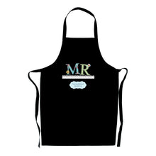 Load image into Gallery viewer, Mr &amp; Mrs Wedding Day Apron - Personalised Gifts
