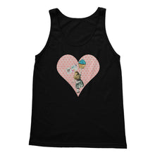 Load image into Gallery viewer, Alice in Wonderland Heart Shaped T-shirt - English Tea Time Gift
