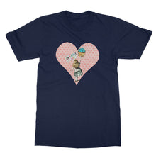 Load image into Gallery viewer, Alice in Wonderland T-Shirt - Heart Shaped Design - Softstyle T-Shirt
