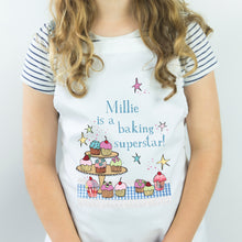 Load image into Gallery viewer, Personalised Baking Superstar Apron