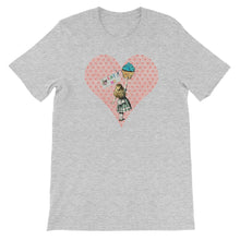 Load image into Gallery viewer, Alice in Wonderland Gift - Eat Me Design - Unisex Short Sleeve T-Shirt