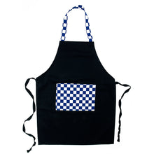 Load image into Gallery viewer, Kids apron with large checked pocket. Great kids birthday gift