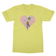 Load image into Gallery viewer, Alice in Wonderland T-Shirt - Heart Shaped Design - Softstyle T-Shirt