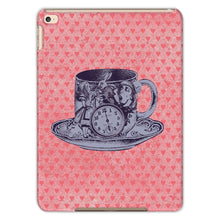 Load image into Gallery viewer, Alice in Wonderland Tablet Cases - Vintage Heart Background