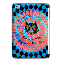 Load image into Gallery viewer, Cheshire Cat  Unique Tablet Case - Every Adventure Requires a First Step