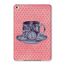 Load image into Gallery viewer, Alice in Wonderland Tablet Cases - Vintage Heart Background