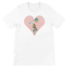 Load image into Gallery viewer, Alice in Wonderland Gift - Eat Me Design - Unisex Short Sleeve T-Shirt