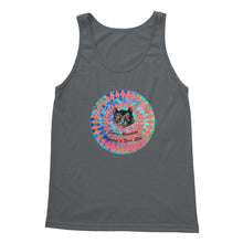 Load image into Gallery viewer, Alice in Wonderland Cheshire Cat T- Shirt - Soft Style Tank Top