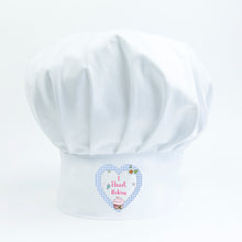 Load image into Gallery viewer, I Heart Baking Chef Hat  - Original Gift for Cooks