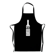 Load image into Gallery viewer, It's Wine O'Clock Apron - Fun Gift for Wine Lovers