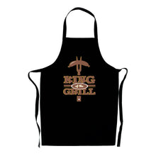Load image into Gallery viewer, Our King of the Grill apron is a unique and thoughtful gift for chefs and all those who love to bbq or grill.