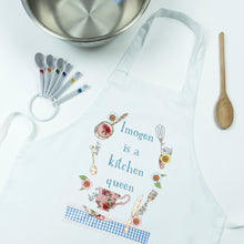 Load image into Gallery viewer, Personalised Kitchen Queen Apron gift
