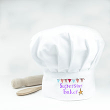 Load image into Gallery viewer, superstar baker chef hat
