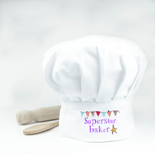 Load image into Gallery viewer, superstar baker chef hat