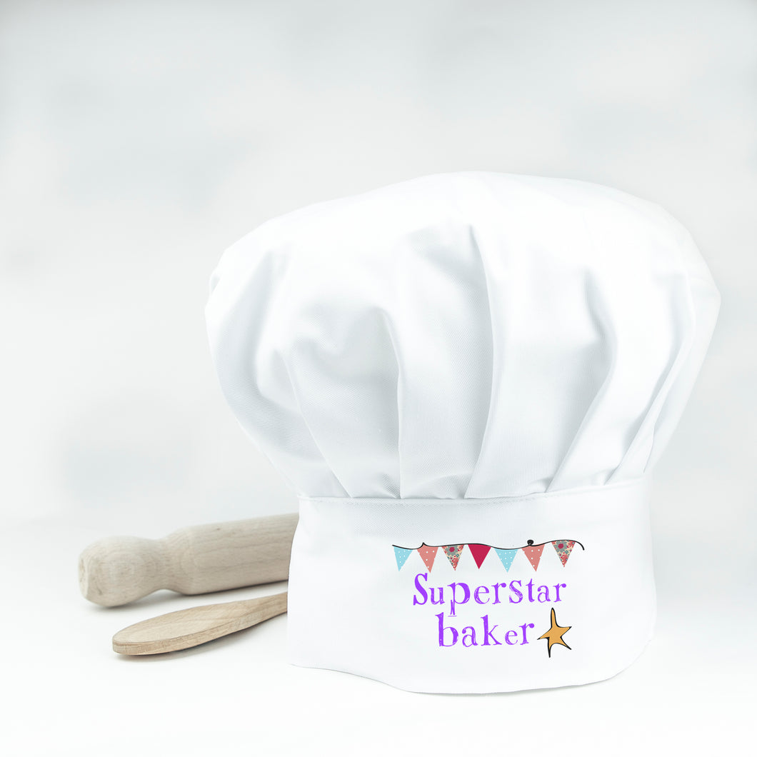 superstar baker chef hat