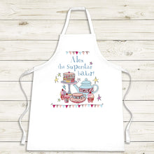 Load image into Gallery viewer, Personalised Superstar Baker Apron