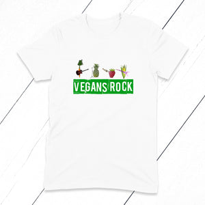 Celebrate being a Vegan with this fun Vegan T-shirt.  The perfect gift for all your vegan friends, teens and family.