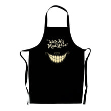 Load image into Gallery viewer, We're All Mad Here Apron - Alice in Wonderland kitchenware gift