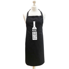 Load image into Gallery viewer, It&#39;s Wine O&#39;Clock Apron - Fun Gift for Wine Lovers
