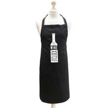 Load image into Gallery viewer, It's Wine O'Clock Apron - Fun Gift for Wine Lovers