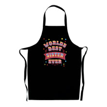 Load image into Gallery viewer, World's Best Sister Ever Apron - Thoughtful Gift