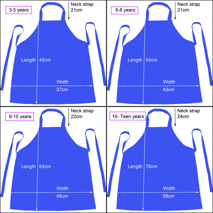 Personalised Aprons – Why One Size Does Not Fit All.
