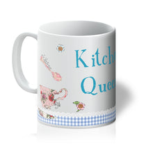Load image into Gallery viewer, Kitchen Queen Mug - Fun Kitchen Gift
