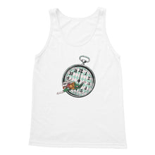 Load image into Gallery viewer, Alice in Wonderland T-shirt - White Rabbit I&#39;m Late I&#39;m Late - Soft style Tank Top
