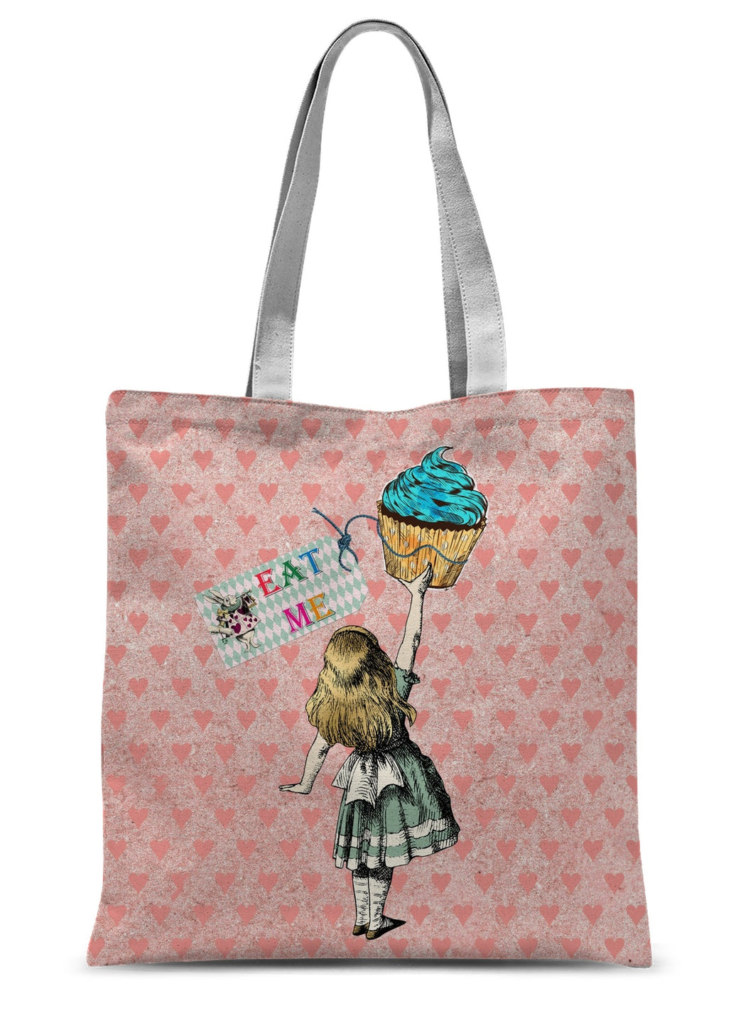 Alice in Wonderland Eat Me Bag- Vintage Design Tote Bag