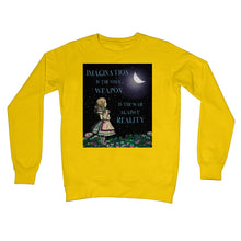 Load image into Gallery viewer, War against reality Crew Neck Sweatshirt
