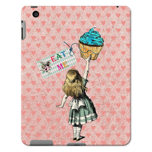 Alice in Wonderland Tablet Case - Eat Me - Vintage Style Gift Idea