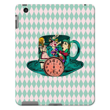 Load image into Gallery viewer, Alice in Wonderland iPad Case - Mad Hatter&#39;s Tea Party
